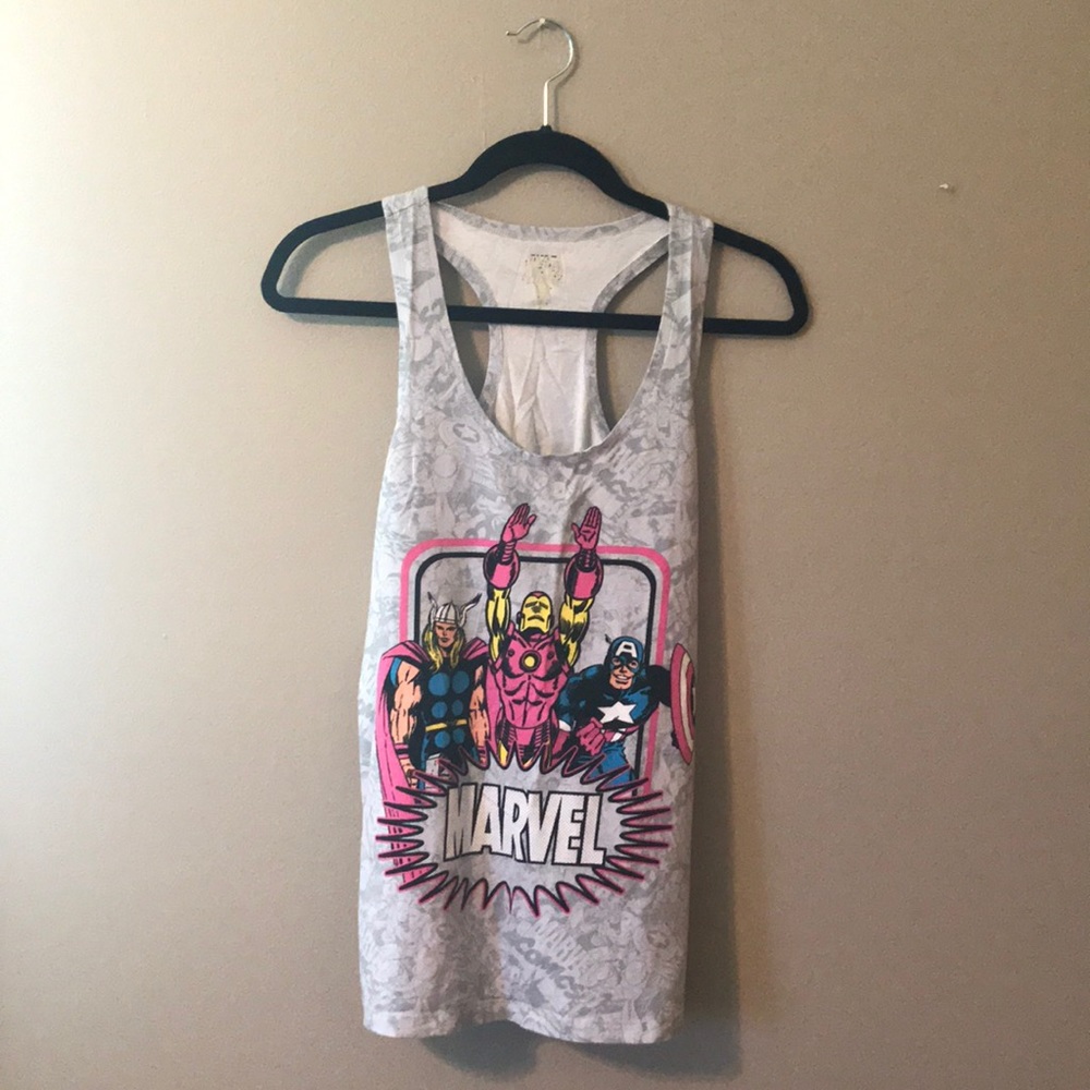 Marvel Comics pajama tank top